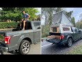 I converted a pickup truck into an offgrid home on wheels  overland camper build start to finish