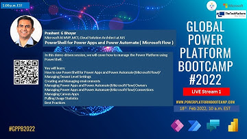 PowerShell for PowerApps and Power Automate (Microsoft Flow) | Prashant G Bhoyar
