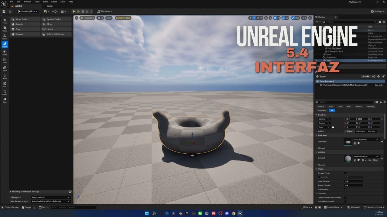 🚀 UNREAL ENGINE 5.4: TUTORIAL PARA PRINCIPIANTES 🌟 | INTRODUCCIÓN A LA ...