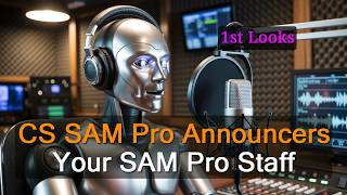 CS Sam Pro AI Announcers First Look!