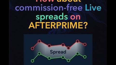 How about commission-free Live spreads on AFTERPRIME?  #afterprime #myfxnote