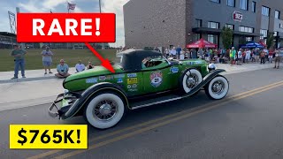 Epic Encounter: The Great Race Roars into Wichita with Spectacular Classic Cars
