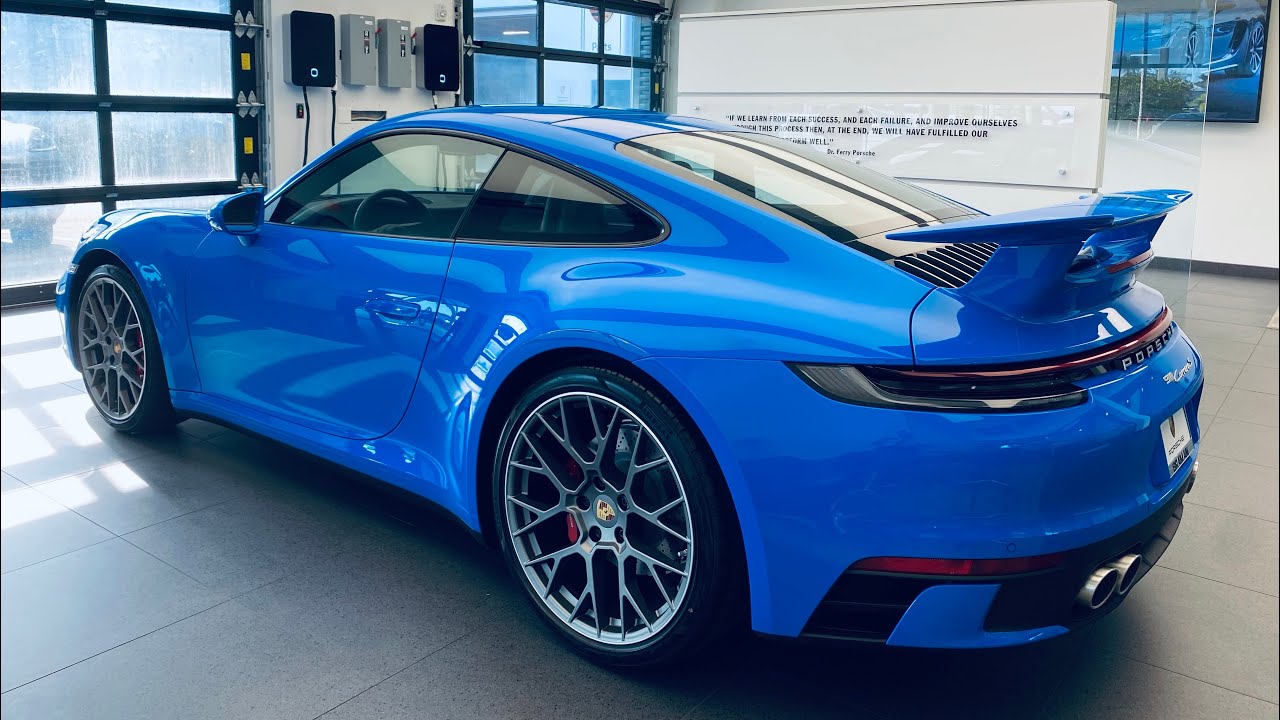 Shark Blue 2022 Porsche 911 Carrera S