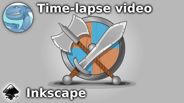 Icon of medieval weapons. Speed vector art with Inkscape.