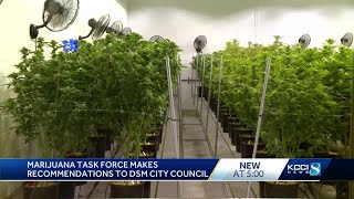 Task force recommends updated marijuana policies in Des Moines