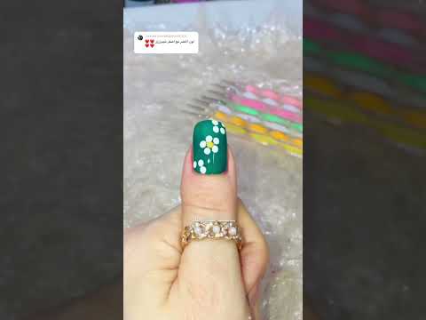 رسمة مانيكير بدون ادوات الجزء ١٥١١ اظافر  