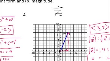 Day 7 HW Vectors (Component Form, Magnitude, Multiply, Draw)
