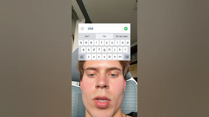 My impression of your iPhone keyboard when it does this!
