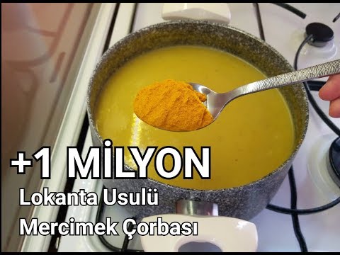 Lokanta Usulü Mercimek Çorbası Tarifi | Mercimek Çorbası Nasıl Yapılır? - Arda'nın Mutfağı. 