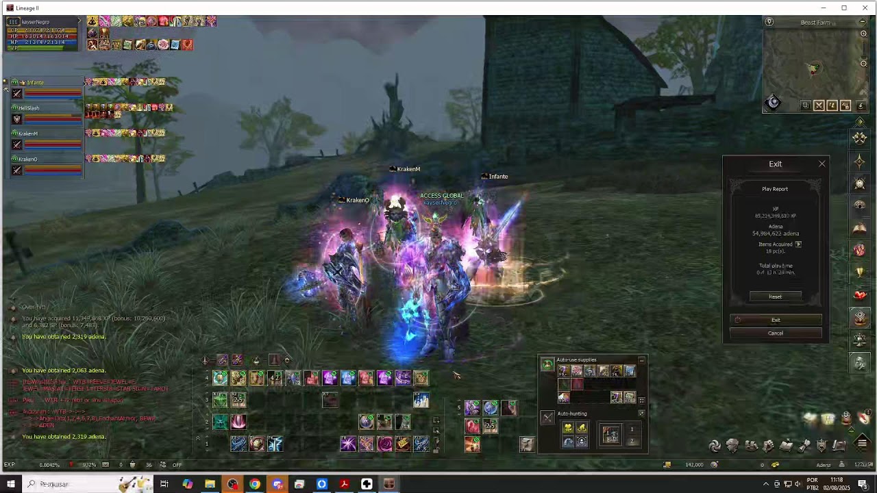 LINEAGE2 CORE EU -  UP DUAL CLASS LVL 111