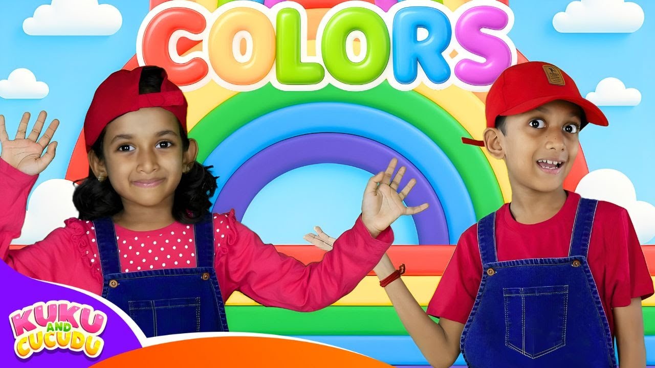 Learn Colors! 🌈 Color Song for Kids – Red, Green, Blue, Yellow & More ...