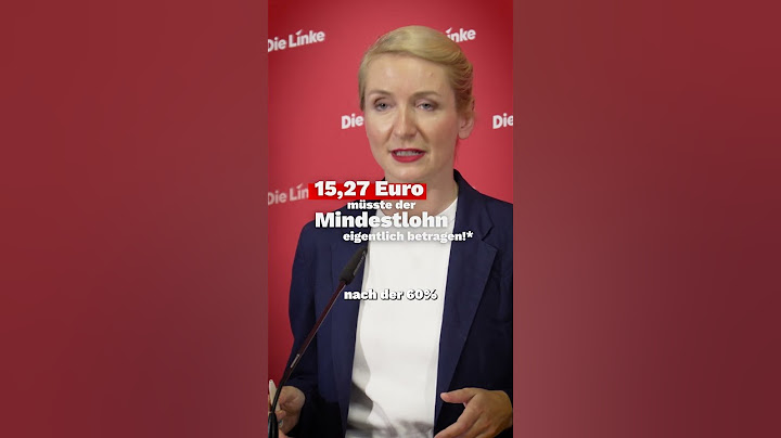 Mindestlohn: SPD BRICHT ihr Versprechen!