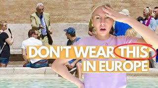 HOW NOT TO LOOK LIKE A TOURIST WHILE TRAVELING TO EUROPE THIS SPRING I How To Pack For Europe