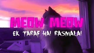 EK TARAF HAI RASMALAI [ SLOWED REVERB ] | MEOW MEOW LOFI | INSTAGRAM VIRAL SONG