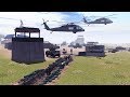 US HELICOPTER CRASH DEFENSE, MARINE BASE DEFENSE LINE | Call to Arms Gameplay