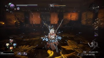 Nioh 2 Flash attack cancel weapon switch to L1 skill - Katana/Odachi mid stance