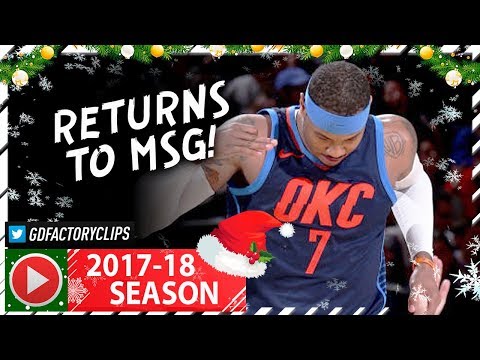 Carmelo Anthony RETURNS