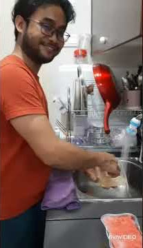 Tray sponge soup dispenser - cara guna bekas sabun pinggan mudah !
