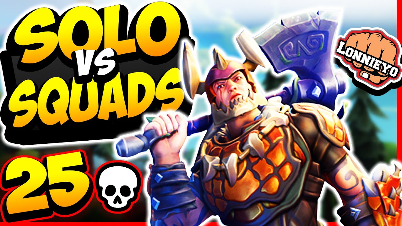 I got *25 KILLS* in SOLO VS SQUADS | Realm Royale