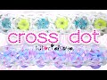 Cross Dot Rainbow Loom Bracelet Tutorial | How To