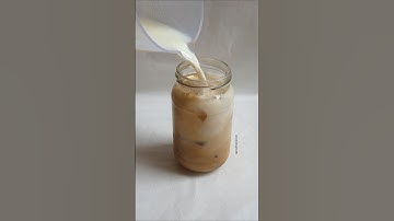 have you ever heard of "Iced Cappuccino"? #satisfying #icedcoffee #homecafe #coffeerecipe #asmr