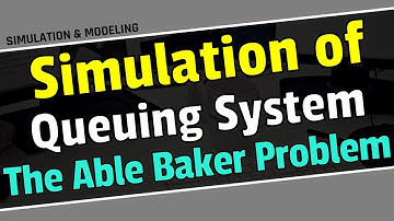 Simulation of Able Baker carhop problem/double server simulation(Bangla) || Simulation and modeling.