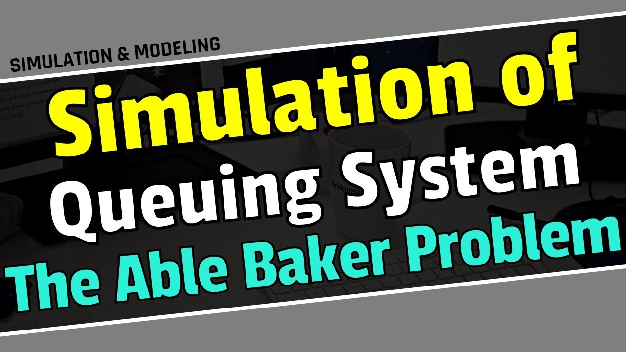 Simulation of Able Baker carhop problem/double server simulation(Bangla ...