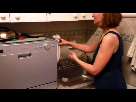 edgestar dwp61es 6 place setting countertop portable dishwasher