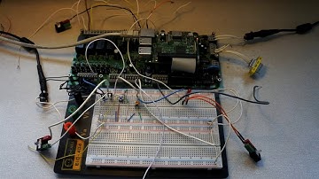 RaspberryPi3 & PiXtend episode 58 : C, analog input & output, rs232, pwm, pxdev, oscilloscope