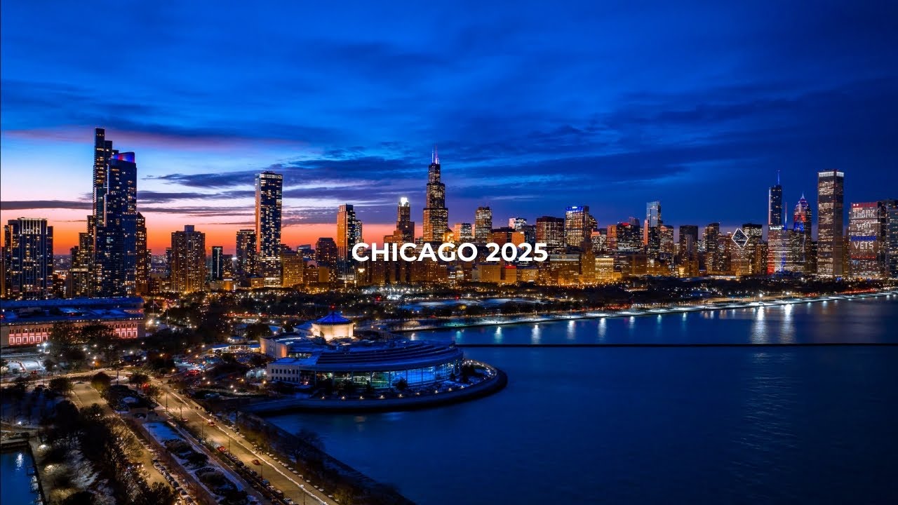 CHICAGO - Skyline Drone Tour 2025