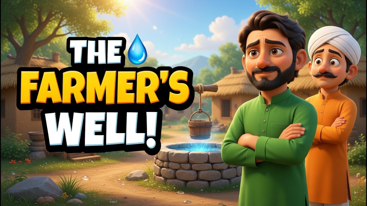 The Farmer and the Well | Honesty Moral Story for Kids - YouTube