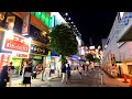 【4K60】夜の千葉駅から栄町周辺までの散歩!千葉県千葉市中央区