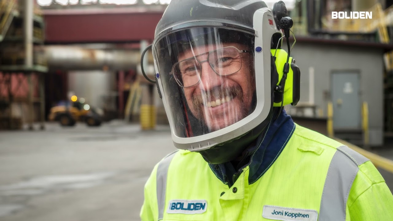 Boliden Kokkola - kunnossapidon työnjohtaja Joni