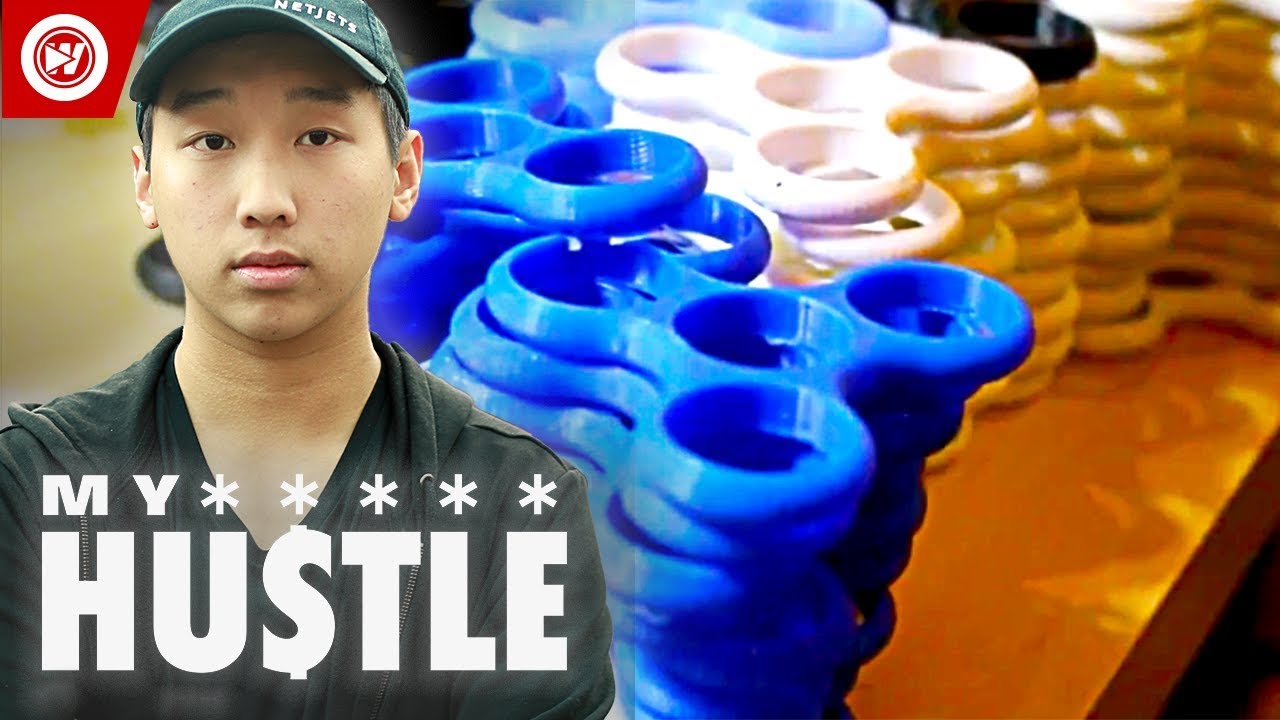 19-Year-Old GENIUS Made Fidget Spinners - YouTube