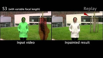 Background inpainting for videos with dynamic objects and a free-moving camera - ECCV 2012