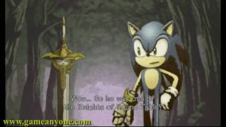 Sonic and the Black Knight - HD - Part 4 - [Deep Woods 01 - Boss - Sir. Lancelot (Shadow)]