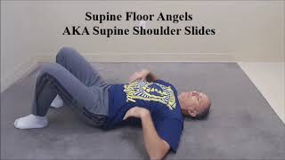 Supine Floor Angels AKA Supine Shoulder Slides