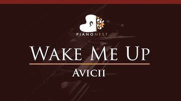 Thumbnail of Avicii - Wake Me Up - HIGHER Key (Piano Karaoke / Sing Along)
