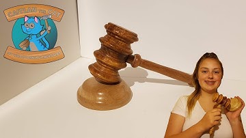 Woodturning | Turning a Gavel