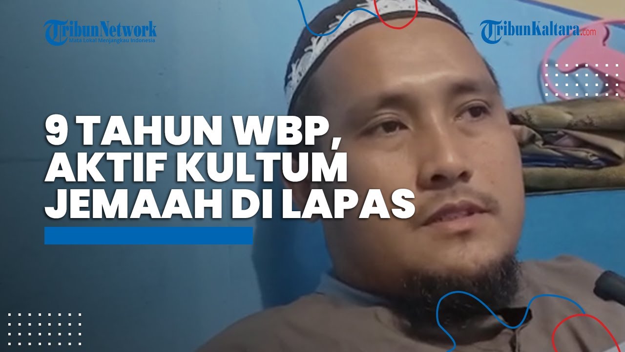 9 Tahun Jadi WBP, Pria Ini Aktif Beri Kultum Bagi Jemaah di Dalam Lapas Klas IIB Nunukan