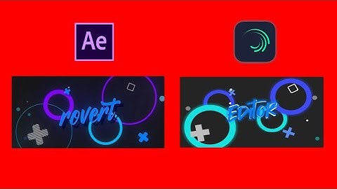 After effects like intro in alightmotion | Intro preset XML file | Editors Stuff