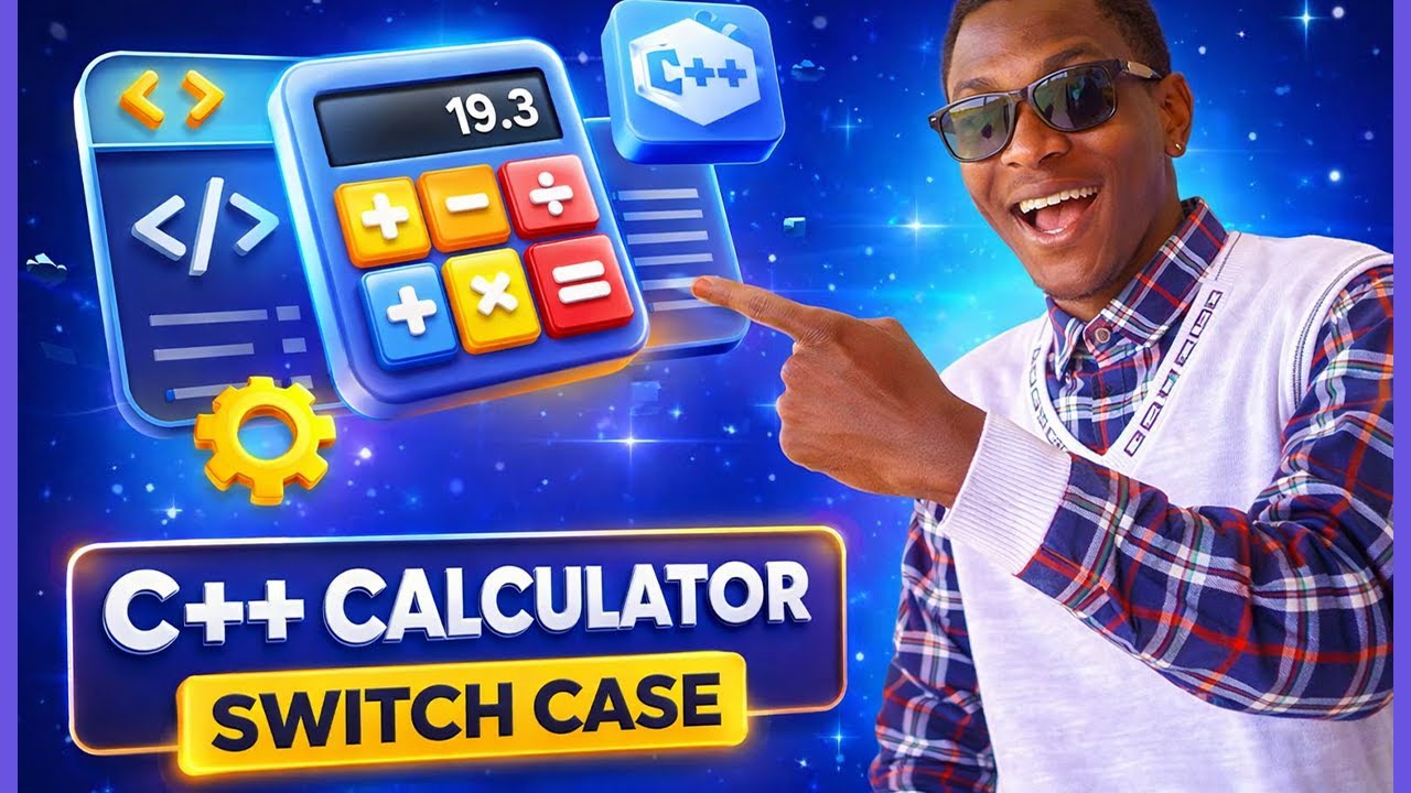 Build a Simple Calculator in C++ Using Switch Case | Complete Project in 5 Minutes
