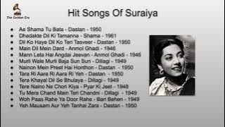 Best Songs Of Suraiya | Suraiya Evergreen Hit Songs