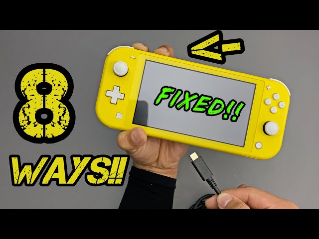 HOW to Fix Nintendo Switch LITE- [NO POWER!!] - YouTube
