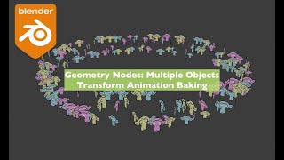 LIVENODING Multiple Objects Transform Animation via Geometry Nodes Instancing Net Worth