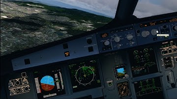 P3D FSLabs A320 Visual approach RJFF