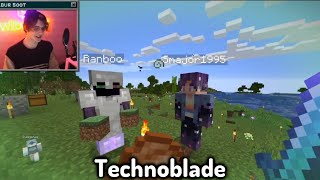 Technoblade joins Wilbur Soot on the Origins SMP