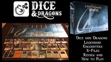 Dice and Dragons - Legendary Encounters X Files Review and How to Play