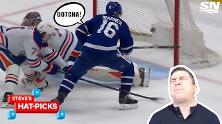 NHL Plays Of The Week:  HOW DID HE PULL THAT OFF!?  | Steve's Hat-Picks