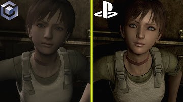 Resident Evil 0 Nintendo Gamecube vs PS5 Graphics Comparison